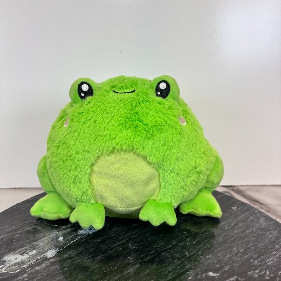 Squishable Snacker Frog Plush Stuffed Animal Toy Green Small 5.5" - Picture 1 of 5